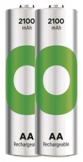 GP Batteries GP ReCyko NiMH Akkumul&aacute;tor HR6 (AA) 2100mAh 2db Akkuk &eacute;s t&ouml;ltők - Li-ion akkumul&aacute;tor &eacute;s t&ouml;ltő (gy&aacute;ri) - Akku - 508823