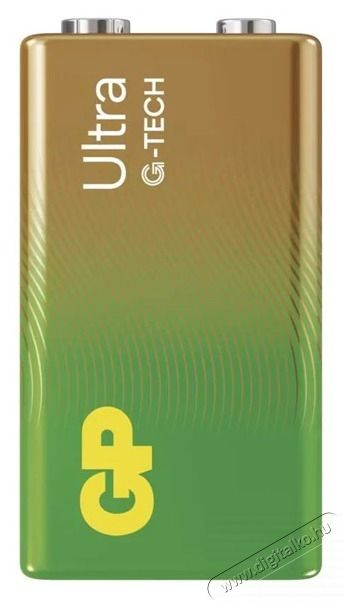 GP Batteries GP Ultra alk&aacute;li elem 9V 1db Akkuk &eacute;s t&ouml;ltők - Elem - 508809