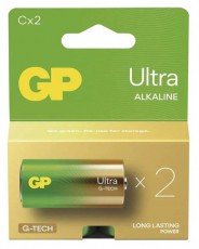 GP Batteries GP Ultra alk&aacute;li elem LR14 (C) 2db - Akkuk &eacute;s t&ouml;ltők - Elem - 508807