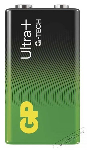 GP Batteries GP Ultra Plus alk&aacute;li elem 9V 1db Akkuk &eacute;s t&ouml;ltők - Elem - 508816