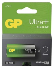 GP Batteries GP Ultra Plus alk&aacute;li elem LR14 (C) 2db - Akkuk &eacute;s t&ouml;ltők - Elem - 508814