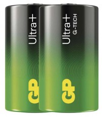 GP Batteries GP Ultra Plus alk&aacute;li elem LR20 (D) 2db Akkuk &eacute;s t&ouml;ltők - Elem - 508815
