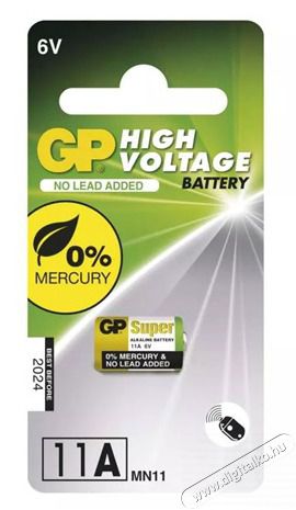 GP B13021 SPECI&Aacute;LIS ALK&Aacute;LI ELEM 11A 1DB/BLISZTER Akkuk &eacute;s t&ouml;ltők - Elem - 468518