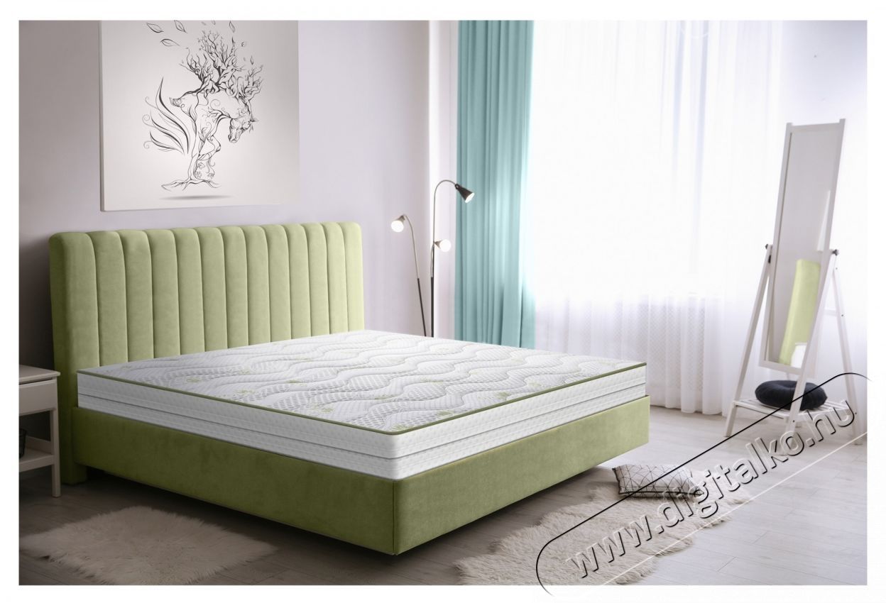Green Future Aloe Vera Dual Comfort Ortop&eacute;d matrac, 160x200x25 cm, poliuret&aacute;n mem&oacute;riahab 4 cm, 7 komfortz&oacute;na, hipoallerg&eacute;n, megford&iacute;that&oacute;, k&ouml;zepes kem&eacute;nys&eacute;gű Sz&eacute;ps&eacute;g&aacute;pol&aacute;s / Eg&eacute;szs&eacute;g - Egy&eacute;b sz&eacute;ps&eacute;g / eg&eacute;szs&eacute;g term&eacute;k - 536626