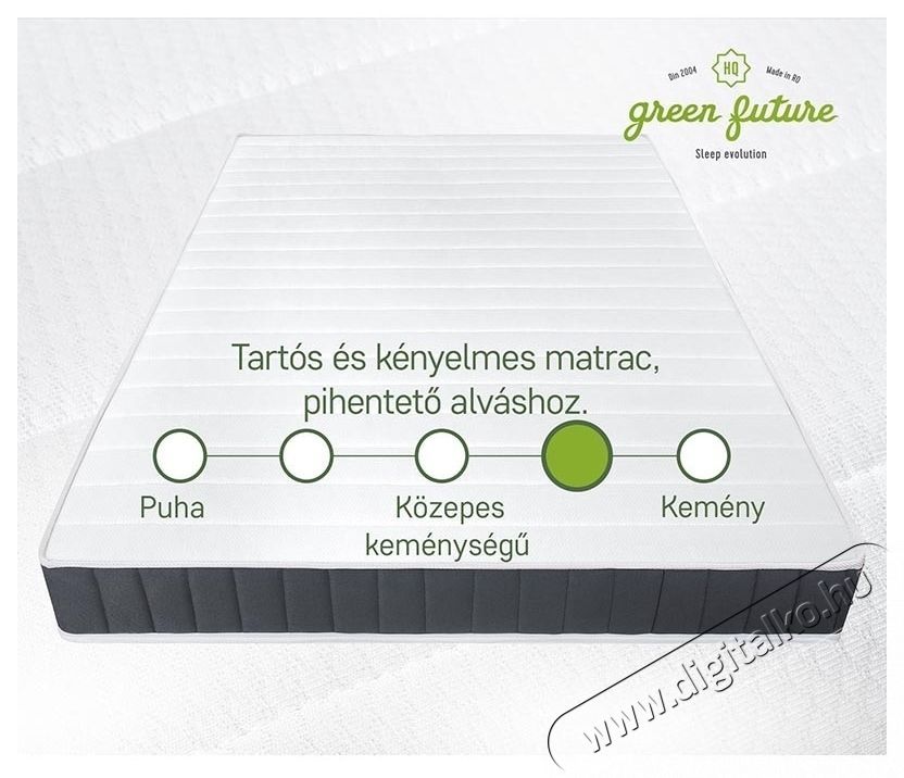 Green Future Serene Dual Confort Ortop&eacute;d matrac, 140x200x18 cm, rugalmas poliuret&aacute;n hab, megford&iacute;that&oacute;, k&ouml;zepes/feszes kem&eacute;nys&eacute;gű Sz&eacute;ps&eacute;g&aacute;pol&aacute;s / Eg&eacute;szs&eacute;g - Egy&eacute;b sz&eacute;ps&eacute;g / eg&eacute;szs&eacute;g term&eacute;k - 536619
