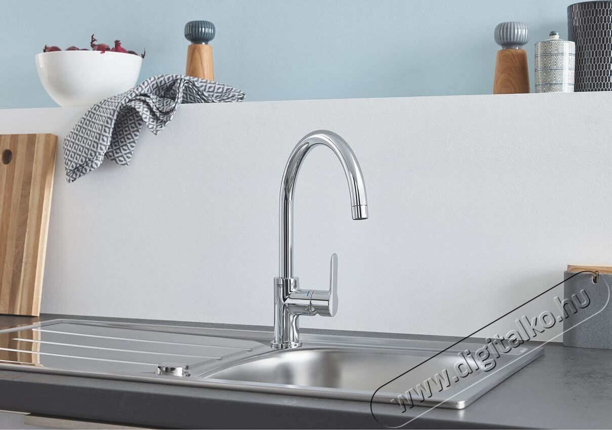 Grohe K200 rozsdamentes ac&eacute;l mosogat&oacute;t&aacute;lca (31552SD0) &Uacute;jdons&aacute;gok - &Uacute;j term&eacute;kek - 348056
