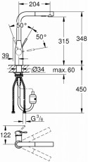 Grohe 30270DL0 Mosogat&oacute; csaptelep Konyhai term&eacute;kek - Mosogat&oacute; - Mosogat&oacute; csaptelep - 370277