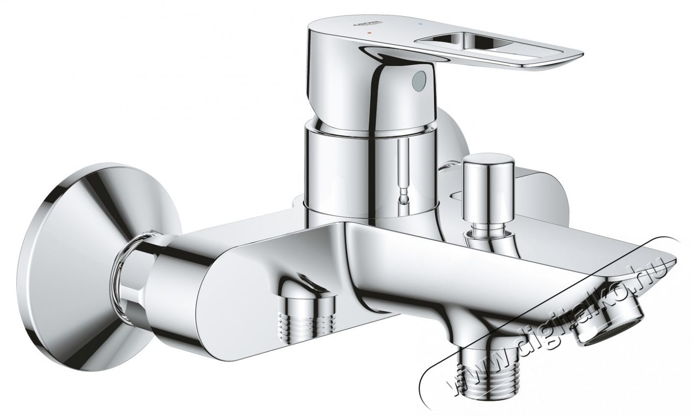 Grohe Bauloop 23602001 k&aacute;d csaptelep, 1/2  , falra r&ouml;gz&iacute;thető, egykaros, kr&oacute;m H&aacute;ztart&aacute;s / Otthon / K&uuml;lt&eacute;r - F&uuml;rdőszoba / wc - Kieg&eacute;sz&iacute;tő - 536728