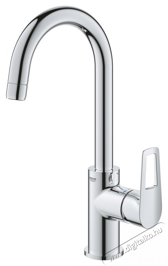 Grohe Bauloop mosd&oacute;csaptelep 23763001, 3/8  , egykaros, L-es m&eacute;ret, forgathat&oacute;, kr&oacute;m H&aacute;ztart&aacute;s / Otthon / K&uuml;lt&eacute;r - F&uuml;rdőszoba / wc - Kieg&eacute;sz&iacute;tő - 536716