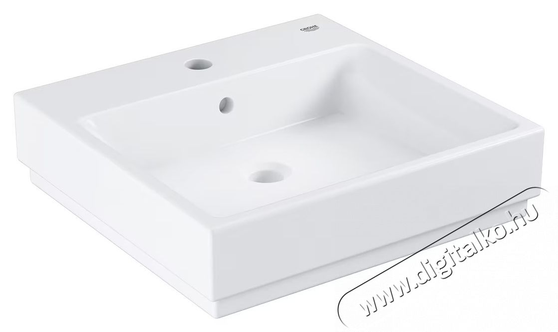 Grohe Cube ker&aacute;mia mosd&oacute; 3947800H, munkalap, 500 x 490, PureGuard, feh&eacute;r H&aacute;ztart&aacute;s / Otthon / K&uuml;lt&eacute;r - F&uuml;rdőszoba / wc - Kieg&eacute;sz&iacute;tő - 536682