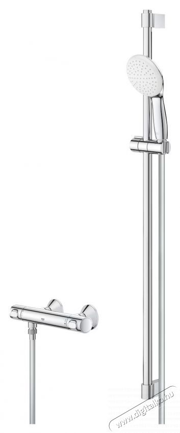 Grohe Grohtherm 500 zuhanycsaptelep 34797001, szabad, termoszt&aacute;t, zuhanyoszlop, 900 mm, kr&oacute;m H&aacute;ztart&aacute;s / Otthon / K&uuml;lt&eacute;r - F&uuml;rdőszoba / wc - Zuhanyz&oacute; polcrendszer - 536684