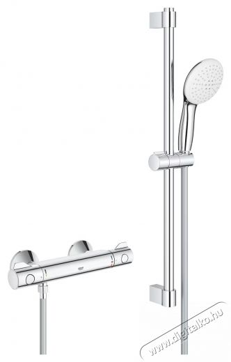 Grohe Grohtherm 800 zuhanycsaptelep 34565002, szabad, termoszt&aacute;t, zuhanyoszlop, 600 mm, kr&oacute;m H&aacute;ztart&aacute;s / Otthon / K&uuml;lt&eacute;r - F&uuml;rdőszoba / wc - Zuhanyz&oacute; polcrendszer - 536669