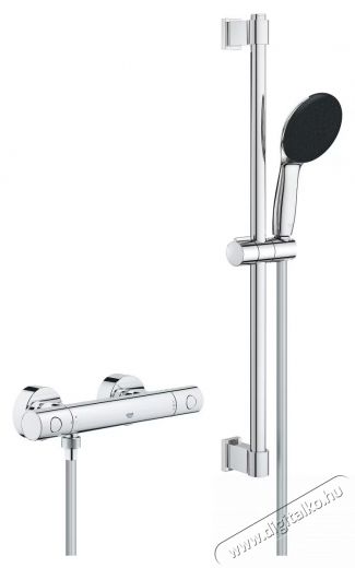 Grohe Precision Get 34856000 zuhanycsaptelep, expon&aacute;lt, termoszt&aacute;t, zuhanyoszlop, 600 mm, kr&oacute;m H&aacute;ztart&aacute;s / Otthon / K&uuml;lt&eacute;r - F&uuml;rdőszoba / wc - Zuhanyz&oacute; polcrendszer - 536671