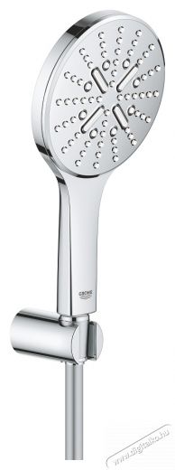 Grohe SmartActive 130 zuhanyfej k&eacute;szlet 26581000, 1/2 , 3 funkci&oacute;s, 130 mm, tart&oacute;, t&ouml;mlő, kr&oacute;m H&aacute;ztart&aacute;s / Otthon / K&uuml;lt&eacute;r - F&uuml;rdőszoba / wc - Kieg&eacute;sz&iacute;tő - 536714
