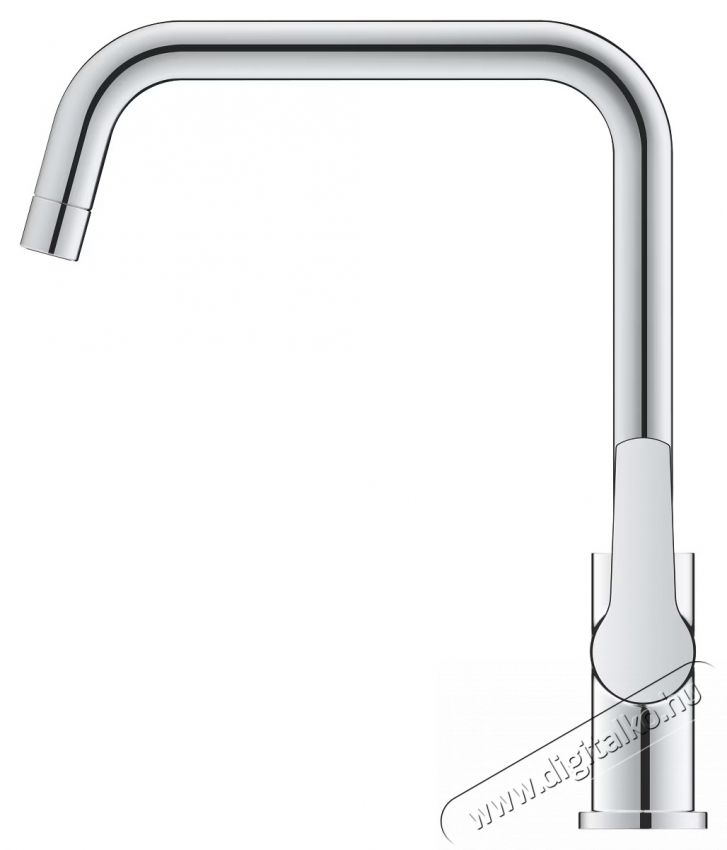 Grohe Start 30630000 konyhai csaptelep, magas, U-t&iacute;pus&uacute;, &ouml;sszecsukhat&oacute;, kr&oacute;mozott Konyhai term&eacute;kek - Mosogat&oacute; - Mosogat&oacute; csaptelep - 536676