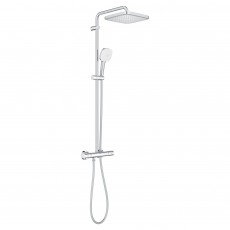 Grohe 26689001 Tempesta Cube 250 zuhanyrendszer, l&aacute;that&oacute;, termoszt&aacute;t, 250 mm, 1 funkci&oacute;, kr&oacute;m H&aacute;ztart&aacute;s / Otthon / K&uuml;lt&eacute;r - F&uuml;rdőszoba / wc - Zuhanyz&oacute; polcrendszer - 536641