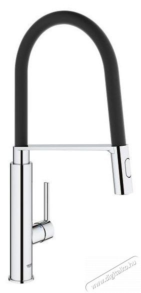 Grohe 31489000 Feel Egykaros mosogat&oacute; csaptelep, forgathat&oacute;, kih&uacute;zhat&oacute; fej, kr&oacute;m Konyhai term&eacute;kek - Mosogat&oacute; - Mosogat&oacute; csaptelep - 536637