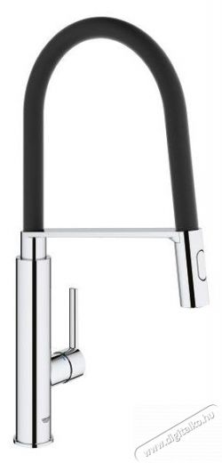 Grohe 31489000 Feel Egykaros mosogat&oacute; csaptelep, forgathat&oacute;, kih&uacute;zhat&oacute; fej, kr&oacute;m Konyhai term&eacute;kek - Mosogat&oacute; - Mosogat&oacute; csaptelep - 536637