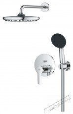 Grohe Start 25292000 zuhanyrendszer, 1/2 , Be&eacute;p&iacute;tett, 250mm, 1 funkci&oacute;, Kr&oacute;m H&aacute;ztart&aacute;s / Otthon / K&uuml;lt&eacute;r - F&uuml;rdőszoba / wc - Zuhanyz&oacute; polcrendszer - 536633