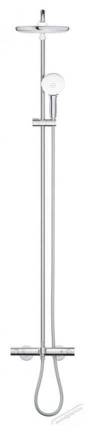 Grohe Tempesta 250 zuhanyrendszer 26672001, szabad, k&aacute;d kifoly&oacute;, termoszt&aacute;t, 250 mm, 1 funkci&oacute;s, kr&oacute;m H&aacute;ztart&aacute;s / Otthon / K&uuml;lt&eacute;r - F&uuml;rdőszoba / wc - Zuhanyz&oacute; polcrendszer - 536631