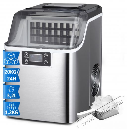 Guzzanti GZ 124A Konyhai term&eacute;kek - Konyhai kisg&eacute;p (s&uuml;t&eacute;s / főz&eacute;s / hűt&eacute;s / &eacute;telk&eacute;sz&iacute;t&eacute;s) - J&eacute;gkocka k&eacute;sz&iacute;tő g&eacute;p - 515483