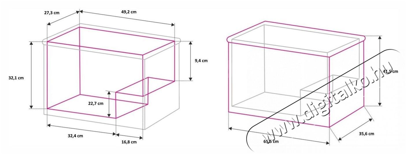 Guzzanti GZ 35A Konyhai term&eacute;kek - Hűtő, fagyaszt&oacute; (szabadon&aacute;ll&oacute;) - Hordozhat&oacute; hűtőt&aacute;ska - 522897