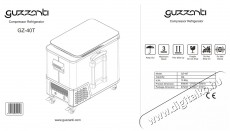 Guzzanti GZ 40T Konyhai term&eacute;kek - Hűtő, fagyaszt&oacute; (szabadon&aacute;ll&oacute;) - Hordozhat&oacute; hűtőt&aacute;ska - 522898