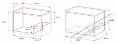 Guzzanti GZ 45A Konyhai term&eacute;kek - Hűtő, fagyaszt&oacute; (szabadon&aacute;ll&oacute;) - Hordozhat&oacute; hűtőt&aacute;ska - 522899