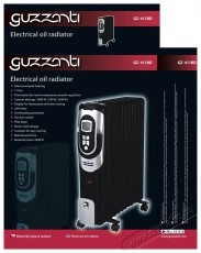 Guzzanti GZ 411BD Olajradi&aacute;tor H&aacute;ztart&aacute;s / Otthon / K&uuml;lt&eacute;r - Fűt&eacute;s - Olajradi&aacute;tor - 524843