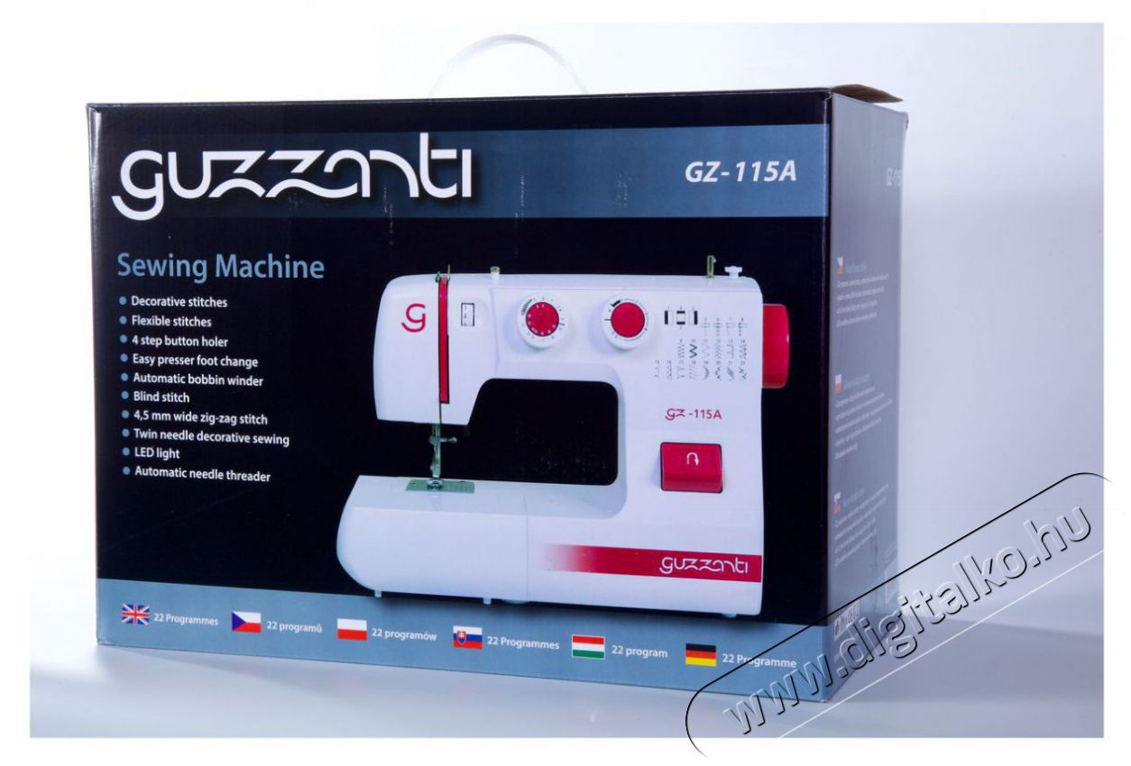 Guzzanti GZ 115 Varr&oacute;g&eacute;p H&aacute;ztart&aacute;s / Otthon / K&uuml;lt&eacute;r - Varr&oacute;g&eacute;p - 501008