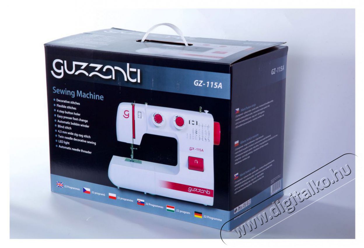 Guzzanti GZ 115 Varr&oacute;g&eacute;p H&aacute;ztart&aacute;s / Otthon / K&uuml;lt&eacute;r - Varr&oacute;g&eacute;p - 501008