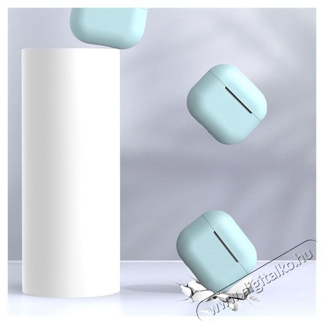 HAFFNER FN0266 Apple AirPods 3 feh&eacute;r szilikon v&eacute;dőtok Audio-Video / Hifi / Multim&eacute;dia - F&uuml;l &eacute;s Fejhallgat&oacute;k - F&uuml;lhallgat&oacute; kieg&eacute;sz&iacute;tő - 389819