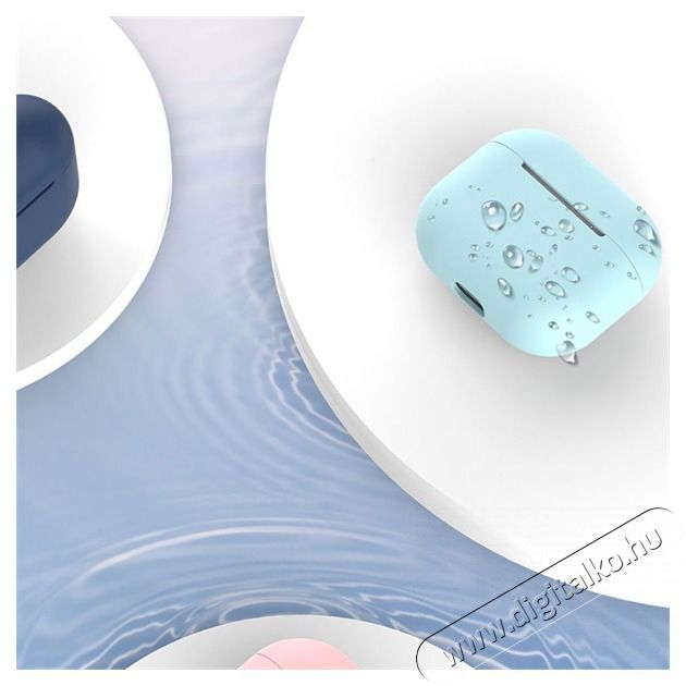 HAFFNER FN0266 Apple AirPods 3 feh&eacute;r szilikon v&eacute;dőtok Audio-Video / Hifi / Multim&eacute;dia - F&uuml;l &eacute;s Fejhallgat&oacute;k - F&uuml;lhallgat&oacute; kieg&eacute;sz&iacute;tő - 389819