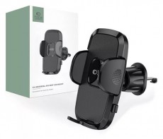 HAFFNER FN0470 V3 univerzális fekete szellőzőrácsba illeszthető telefon tartó Autóhifi / Autó felszerelés - Autós / autóhifi kiegészítő - Egyéb autós kiegészítő - 458750