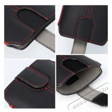 HAFFNER PT-6670 Ultraslim iPhone 13/13 Pro fekete műbőr tok Mobil / Kommunik&aacute;ci&oacute; / Smart - Mobiltelefon kieg&eacute;sz&iacute;tő / tok - Tok / h&aacute;tlap - 477232