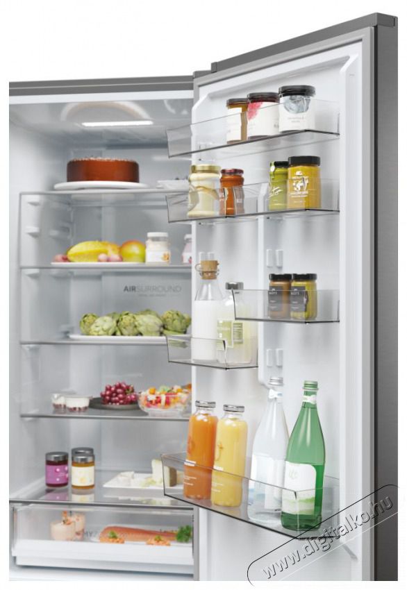 Haier HDPW3620DNPD k&eacute;tajt&oacute;s kombi hűtőszekr&eacute;ny (289 + 117 liter) Konyhai term&eacute;kek - Hűtő, fagyaszt&oacute; (szabadon&aacute;ll&oacute;) - Alulfagyaszt&oacute;s kombin&aacute;lt hűtő - 499856