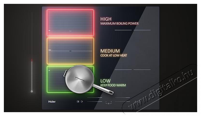 Haier HAFRSJ64MC Főzőlap Konyhai term&eacute;kek - S&uuml;tő-főzőlap, tűzhely (be&eacute;p&iacute;thető) - Elektromos főzőlap (be&eacute;p&iacute;thető) - 500638