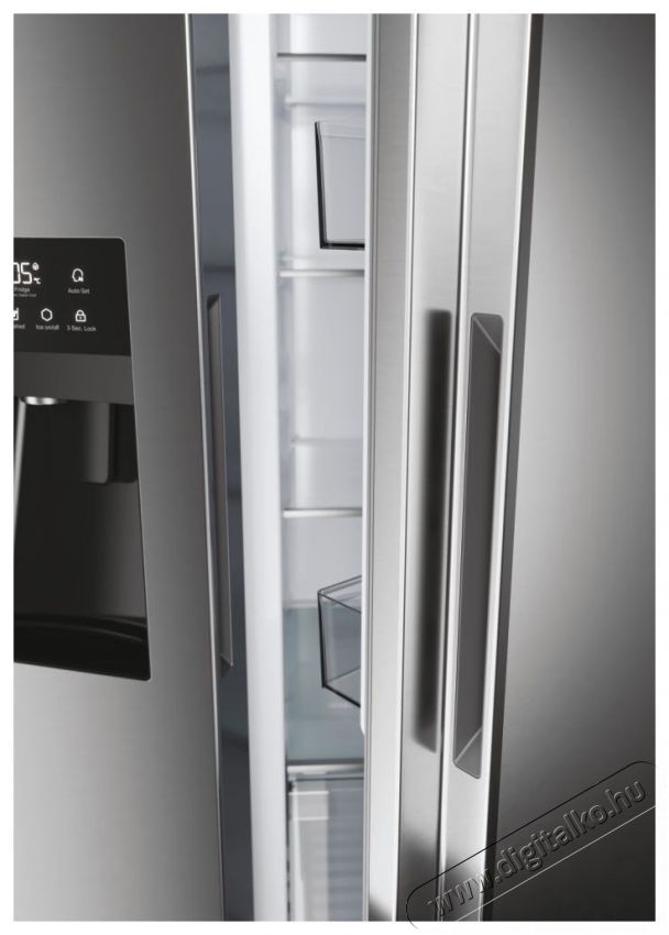 Haier HSR3918EIMP Side by Side hűtő Konyhai term&eacute;kek - Hűtő, fagyaszt&oacute; (szabadon&aacute;ll&oacute;) - Amerikai t&iacute;pus&uacute; Side By Side hűtő - 500620