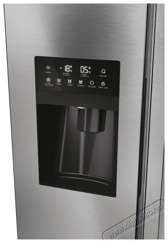 Haier HSR3918EIMP Side by Side hűtő Konyhai term&eacute;kek - Hűtő, fagyaszt&oacute; (szabadon&aacute;ll&oacute;) - Amerikai t&iacute;pus&uacute; Side By Side hűtő - 500620