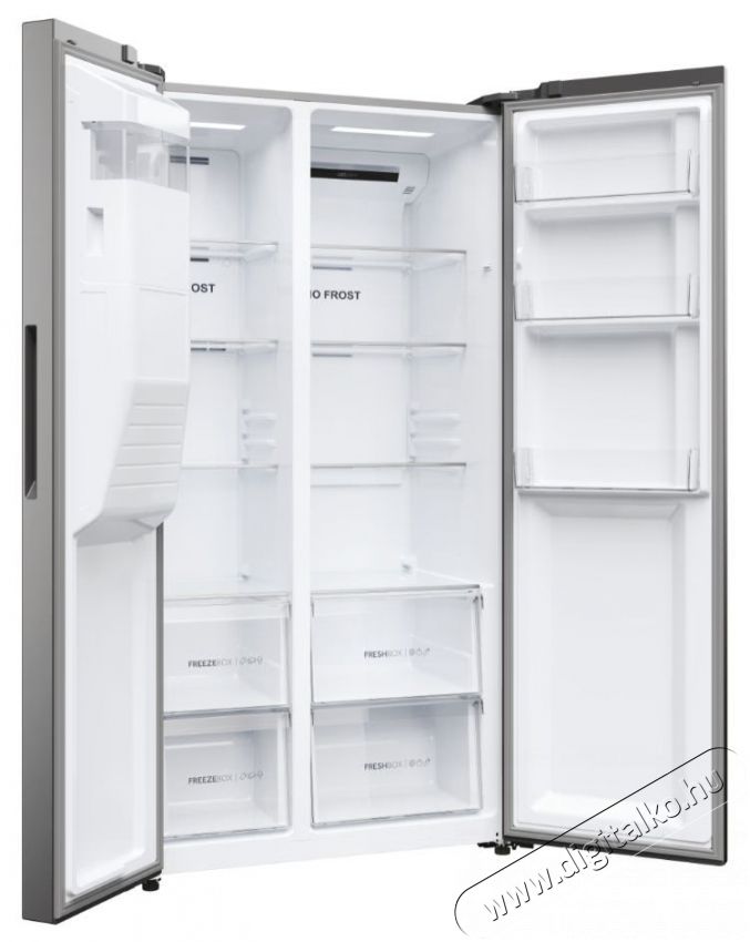 Haier HSR3918EIMP Side by Side hűtő Konyhai term&eacute;kek - Hűtő, fagyaszt&oacute; (szabadon&aacute;ll&oacute;) - Amerikai t&iacute;pus&uacute; Side By Side hűtő - 500620