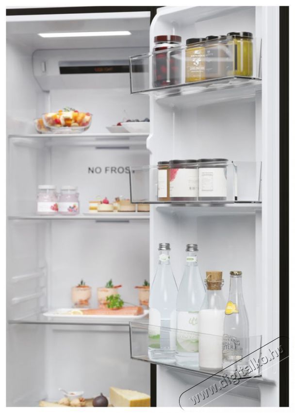 Haier HSR5918DIPB Side by Side hűtő Konyhai term&eacute;kek - Hűtő, fagyaszt&oacute; (szabadon&aacute;ll&oacute;) - Amerikai t&iacute;pus&uacute; Side By Side hűtő - 500619