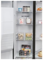 Haier HSR5918DIPB Side by Side hűtő Konyhai term&eacute;kek - Hűtő, fagyaszt&oacute; (szabadon&aacute;ll&oacute;) - Amerikai t&iacute;pus&uacute; Side By Side hűtő - 500619