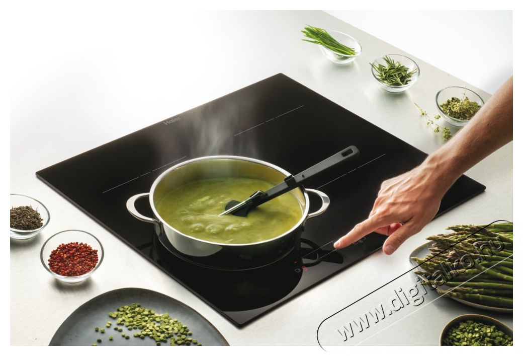 Haier HAISJ64MC indukci&oacute;s főzőlap Konyhai term&eacute;kek - S&uuml;tő-főzőlap, tűzhely (be&eacute;p&iacute;thető) - Elektromos főzőlap (be&eacute;p&iacute;thető) - 500945
