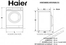 Haier HWD80B14959S8U1S mos&oacute;-sz&aacute;r&iacute;t&oacute;g&eacute;p H&aacute;ztart&aacute;s / Otthon / K&uuml;lt&eacute;r - Mos&oacute;g&eacute;p / sz&aacute;r&iacute;t&oacute;g&eacute;p - Mos&oacute;-sz&aacute;r&iacute;t&oacute;g&eacute;p - 500159