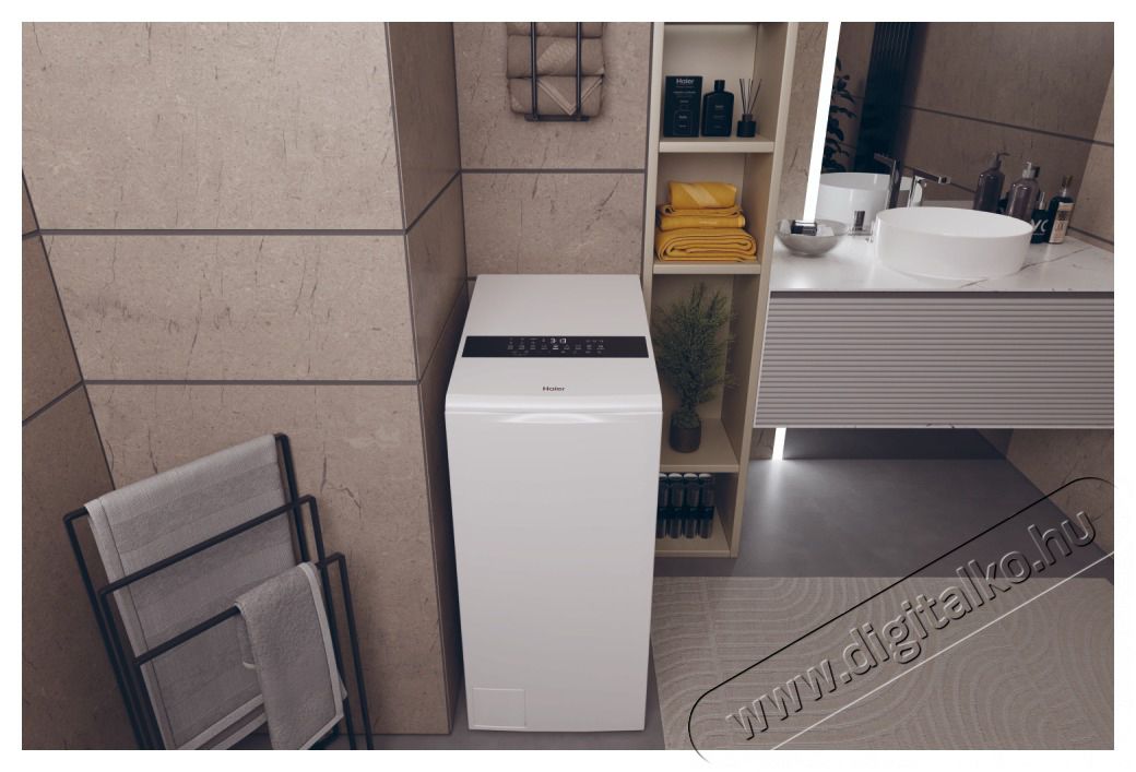Haier HW90-BPD13386U-S fel&uuml;lt&ouml;ltős mos&oacute;g&eacute;p H&aacute;ztart&aacute;s / Otthon / K&uuml;lt&eacute;r - Mos&oacute;g&eacute;p / sz&aacute;r&iacute;t&oacute;g&eacute;p - Fel&uuml;lt&ouml;ltős mos&oacute;g&eacute;p - 501038