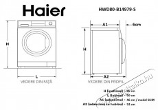 Haier HWD80-B14979-S Mos&oacute;-sz&aacute;r&iacute;t&oacute;g&eacute;p H&aacute;ztart&aacute;s / Otthon / K&uuml;lt&eacute;r - Mos&oacute;g&eacute;p / sz&aacute;r&iacute;t&oacute;g&eacute;p - Mos&oacute;-sz&aacute;r&iacute;t&oacute;g&eacute;p - 501399