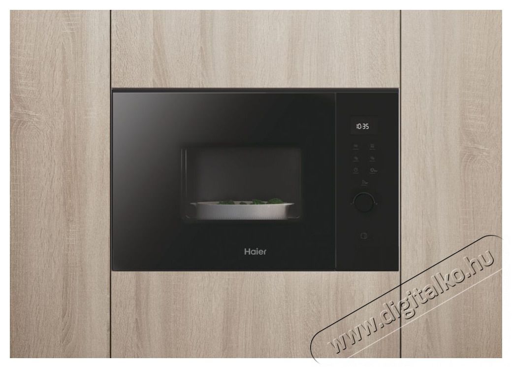 Haier H38FMWID627N fekete be&eacute;p&iacute;thető mikrohull&aacute;m&uacute; s&uuml;tő Konyhai term&eacute;kek - Mikrohull&aacute;m&uacute; s&uuml;tő - Mikrohull&aacute;m&uacute; s&uuml;tő (be&eacute;p&iacute;thető) - 501506