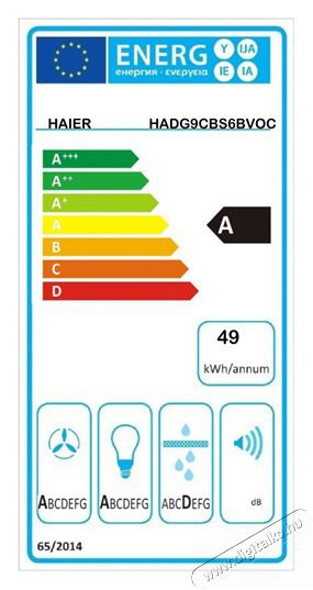 Haier HADG9CBS6BVOC k&uuml;rtős p&aacute;raelsz&iacute;v&oacute; Konyhai term&eacute;kek - P&aacute;raelsz&iacute;v&oacute; - K&uuml;rtős - 501490