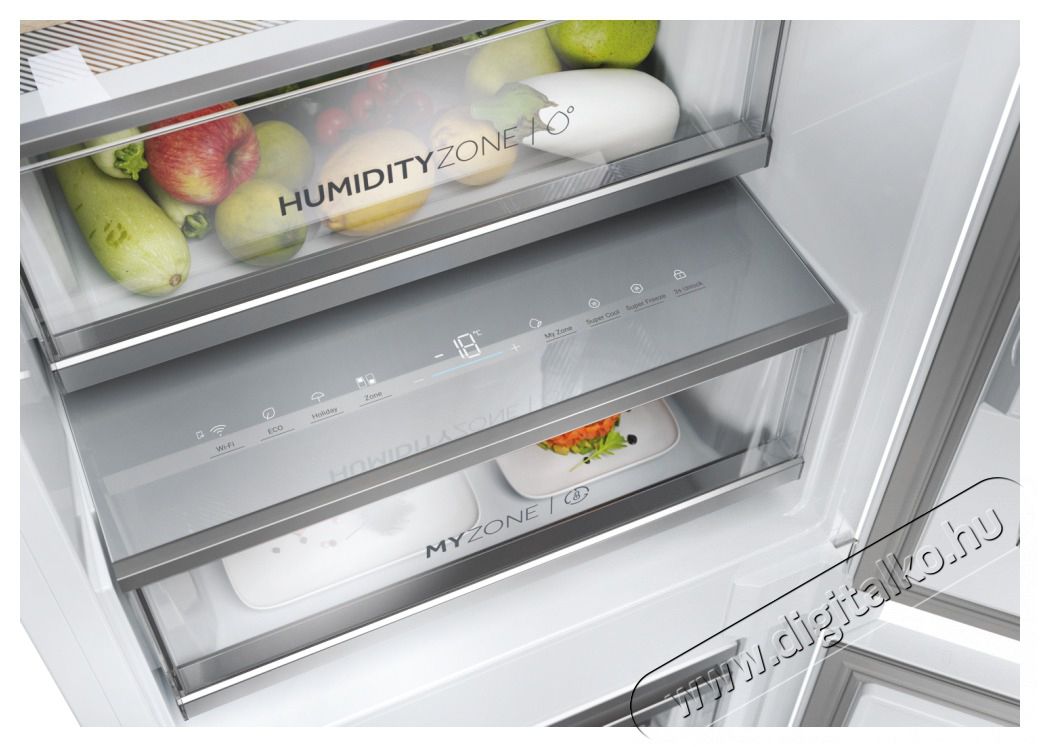 Haier HBW7519C be&eacute;p&iacute;thető alulfagyaszt&oacute;s hűtőszekr&eacute;ny Konyhai term&eacute;kek - Hűtő, fagyaszt&oacute; (be&eacute;p&iacute;thető) - Alulfagyaszt&oacute;s kombin&aacute;lt hűtő - 501643