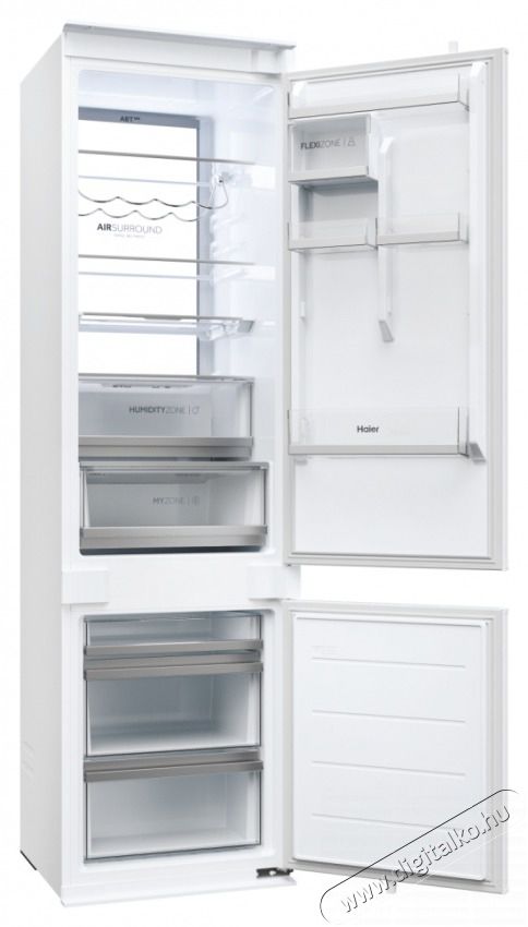 Haier HBW7519C be&eacute;p&iacute;thető alulfagyaszt&oacute;s hűtőszekr&eacute;ny Konyhai term&eacute;kek - Hűtő, fagyaszt&oacute; (be&eacute;p&iacute;thető) - Alulfagyaszt&oacute;s kombin&aacute;lt hűtő - 501643